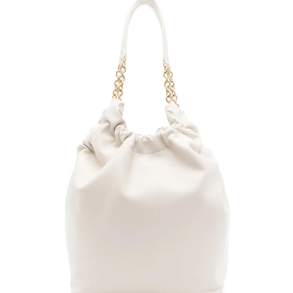 NWT Beautiful Authentic DeMellier Miami Shoulder Handbag in Off-White